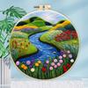 CHENISTORY Tree Of Life Needle Felting Kit Wool Felting Handmade Natural Scenery Felt Needle Set Accessories Wool Paintings Gift
