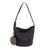 Korean niche ins suede suede surface retro bucket bag versatile shoulder messenger women tote bag