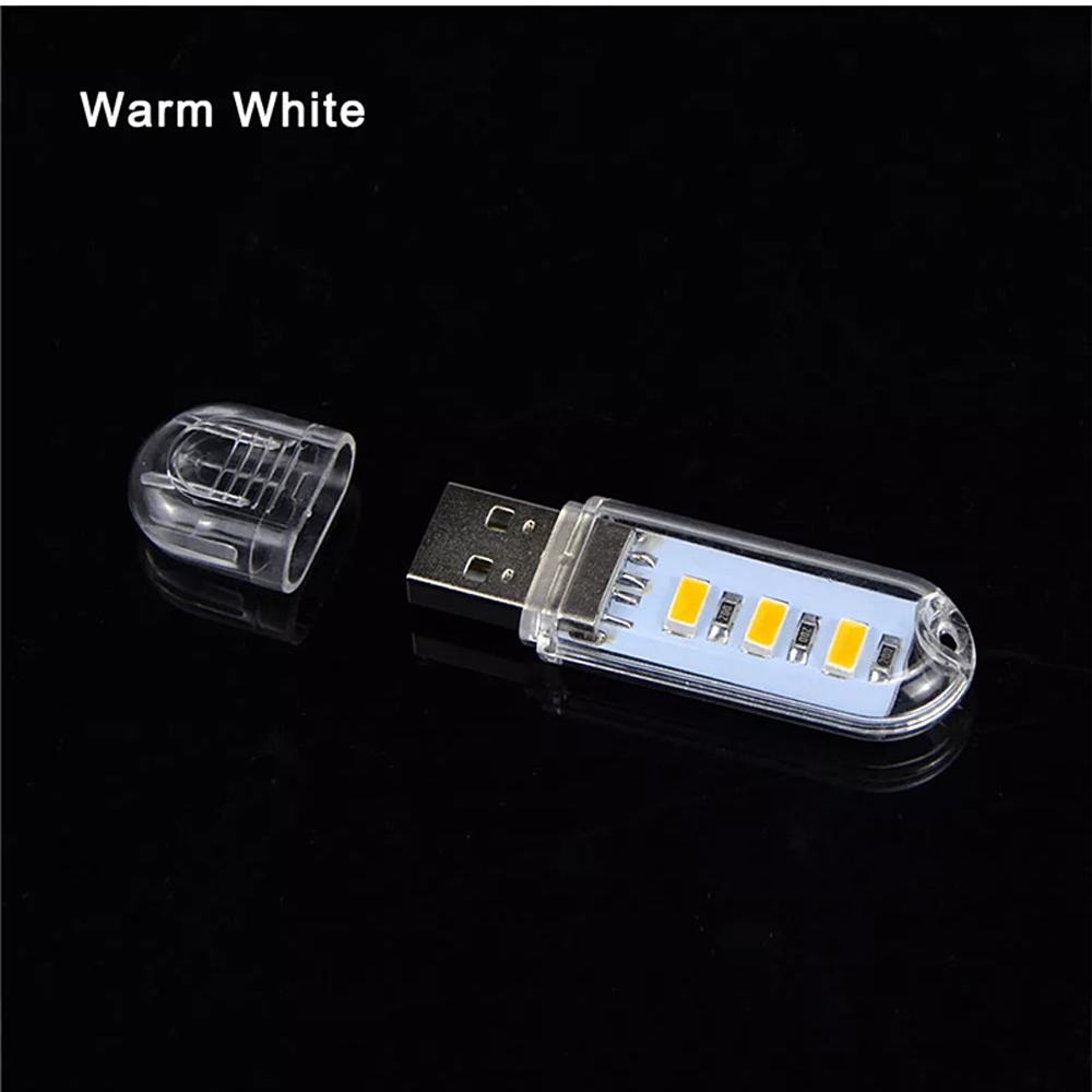 Mini USB Light 5V Power 8LEDs 3LEDs USB LED Lights Reading Book Lamp USB Night Light Book Light