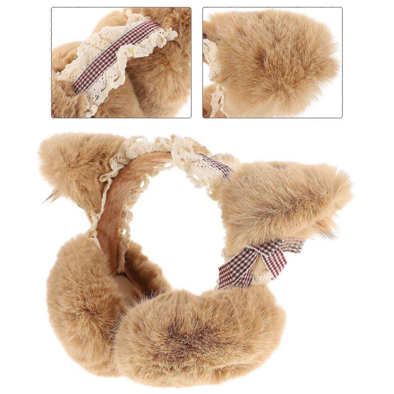 Earmuffs Men Winter Furry Earwarmer Winter Earmuffs Ear Muffs Kids Fluffy Earmuffs