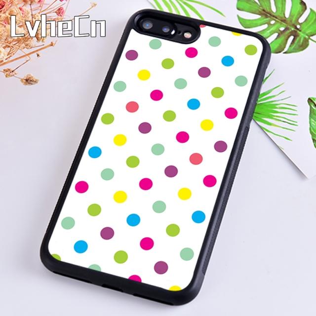 Polka dots Colorful Phone Case For iPhone 17 Air 14 15 16 16e 13 12 Max Cover For Apple 11 Pro Max Plus plus