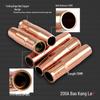 MIG Welding Accessory Set: Gas Shielded Gun, 350 Nozzle, 200 Sleeve, 500A Copper Conductive Tip.