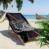 Mexico Football Art Print Beach Towel, Large Soft Quick Dry Towel for Beach Camping Swimming