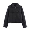 Araltay New Arrival Fashion Style Women's Clothing Fashion All-Match Minimalist Soft Zipper Jacket Outwear 3046267