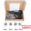 70W 200/800PCS Hot Stapler Plastic Welding Machine Car Bumper Repair Kit PVC Plastic Repairs Hot Stapler Staples Soldering Gun