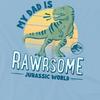 Jurassic World Childrens/Kids My Dad Is Rawrsome T-Rex T-Shirt
