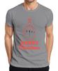 Merry Christmas Middle Finger Cheeky Sarcastic Xmas Funny Unisexs Tshirt