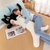 Cute Kitten Long Pillow Dopamine Cute Plush Toy Doll Doll Sleep Comforting Doll
