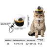 Pet Hood Cute Dog Teddy Dress Up Sunflower Cat Headgear Wig Cat Hat