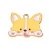 10Pcs/Set Handmade Enamel Dog Charms Alloy Necklace Charms Cute Jewelry Making Charms  Jewelry