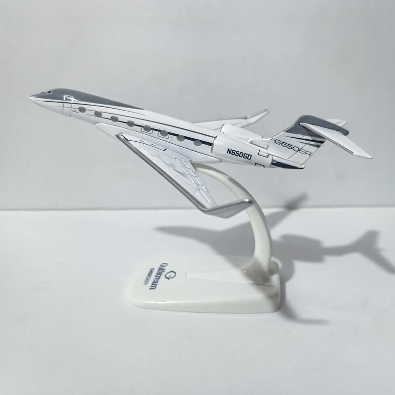 1/200 Maßstab Gulfstream G650 Flugzeug Diecast Flugzeuge G650ER Flugzeugmodell Flugzeugmodell Dropshipping