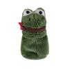 Furry Frog Plush Money Bag Funny Frog Earphone Bag Open Mouth Frog Coin Purse Wallet  Gifts