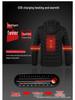 Intelligente temperaturkontrollierte beheizte Baumwolljacke: Elektrisch, Warm und Bequem
