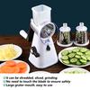 Household Kitchen Manual Multifunctioal Rotation Vegetable Grater Shredder Cutter Chopper Tool