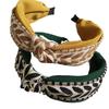 Bohemian Embroidered Headband Ethnic Floral Wide Band For Women Elegant Hair Accessory With Simple Design