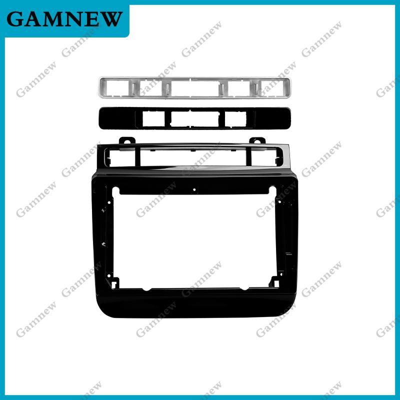 9 Inch Car 2DIN Radio Fascias Frame Stereo Panel Cable Adapter Canbus Decoder For Volkswagen Touareg 2011-2017