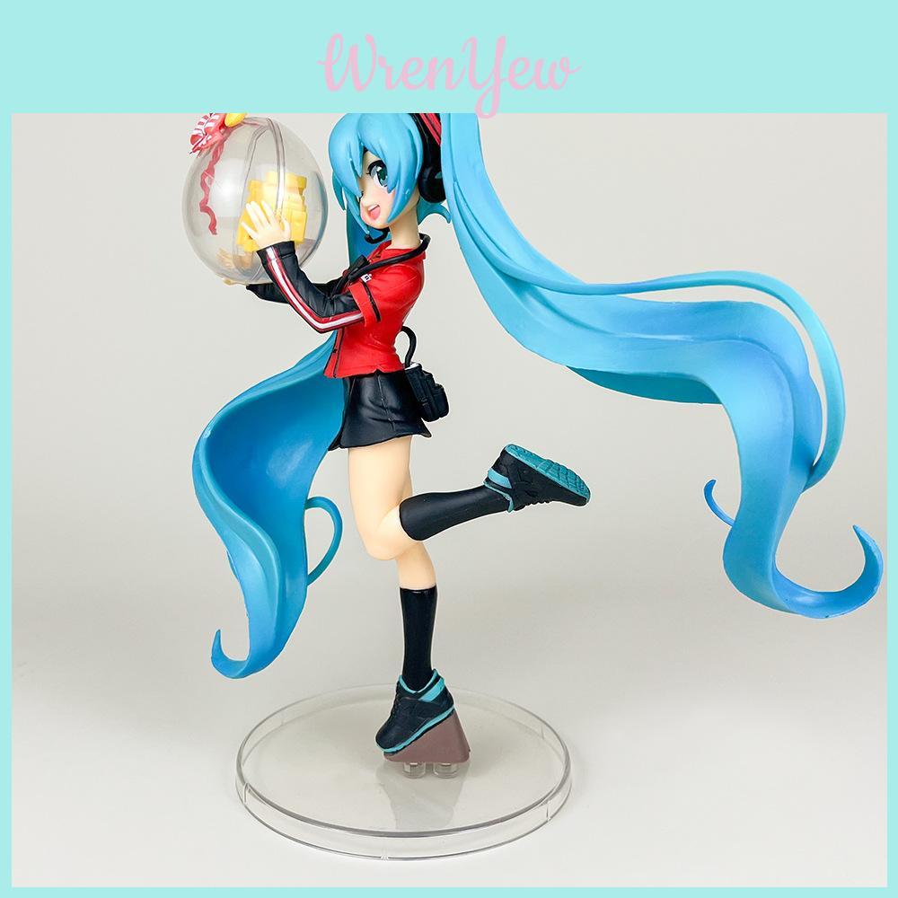 Hatsune Miku Pvc Figure With Assembly For Anime Fans And Collectors