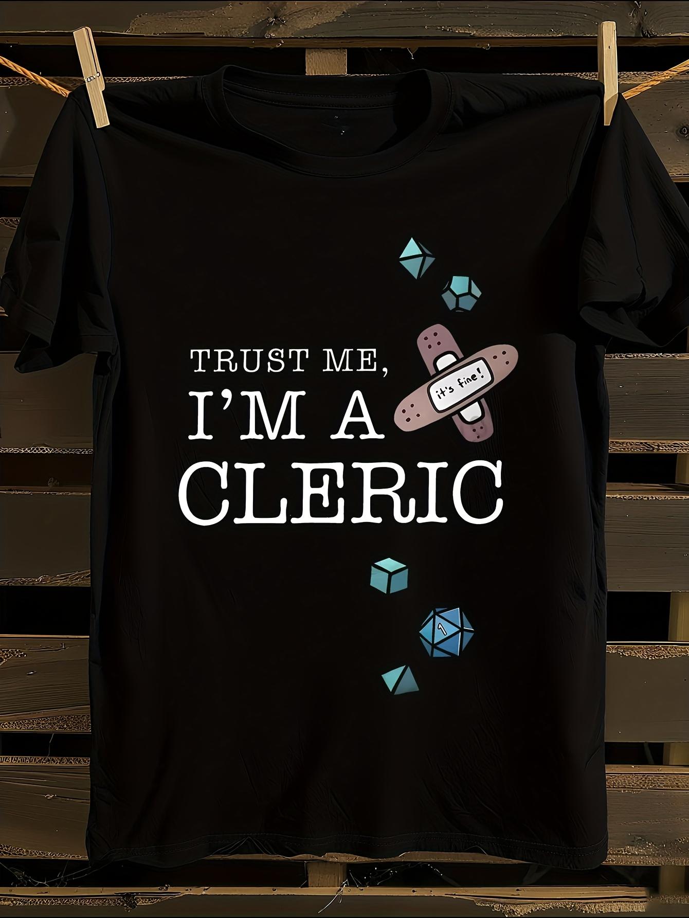 Dungeons and Dragons Cleric Graphic T-shirt S