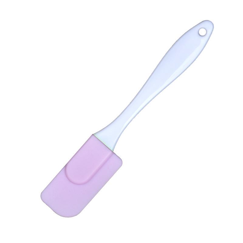 Two-Piece High-Temperature Silicone Spatula Set for Baking and Mixing