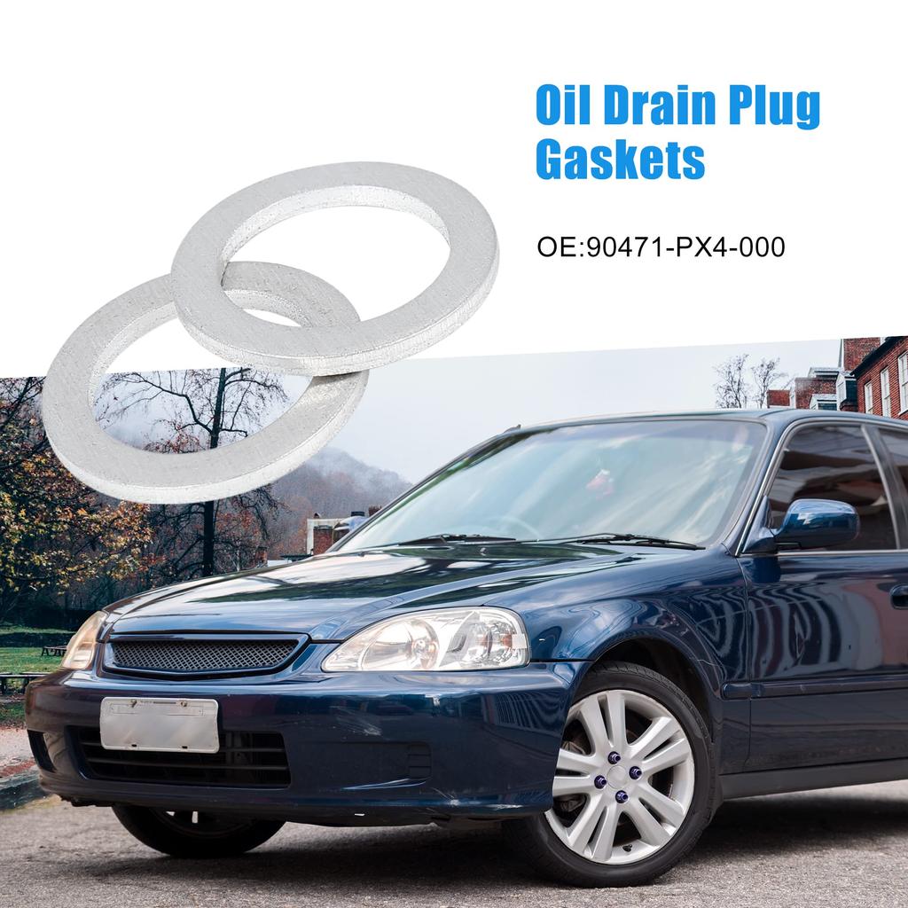 A ABSOPRO Drain Packing Drain Washer Drain Bolt Gasket Oil