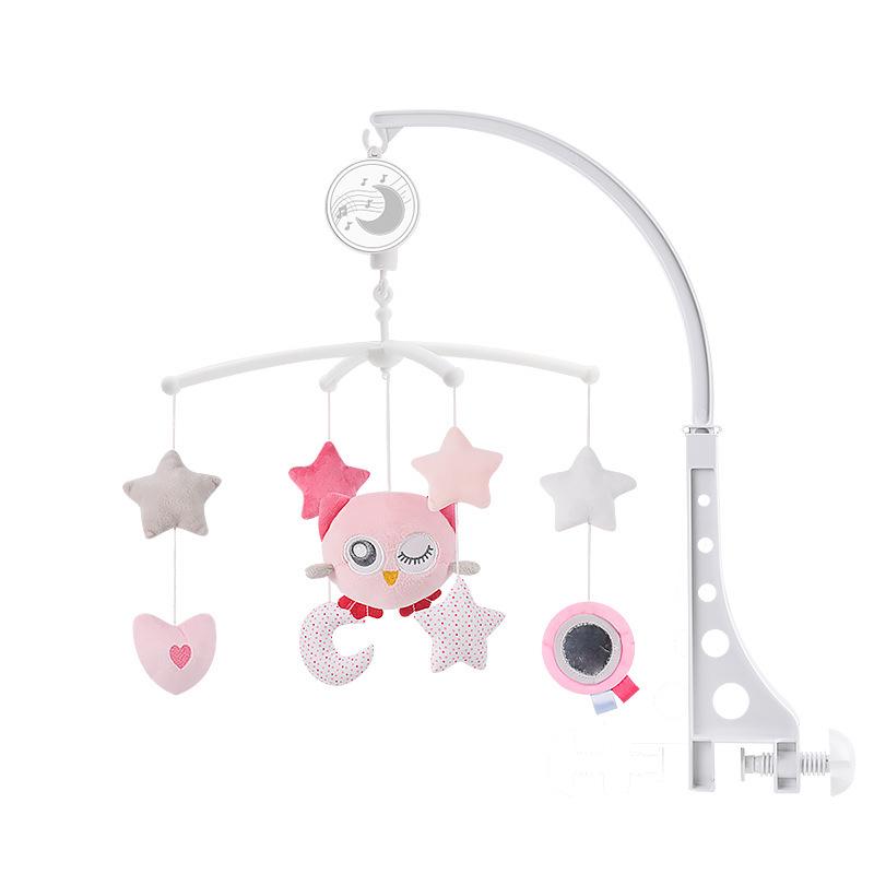 Calming Wind Chime Baby Crib Mobile - Music Rattle Pendant for Bedside or Hanging Decor