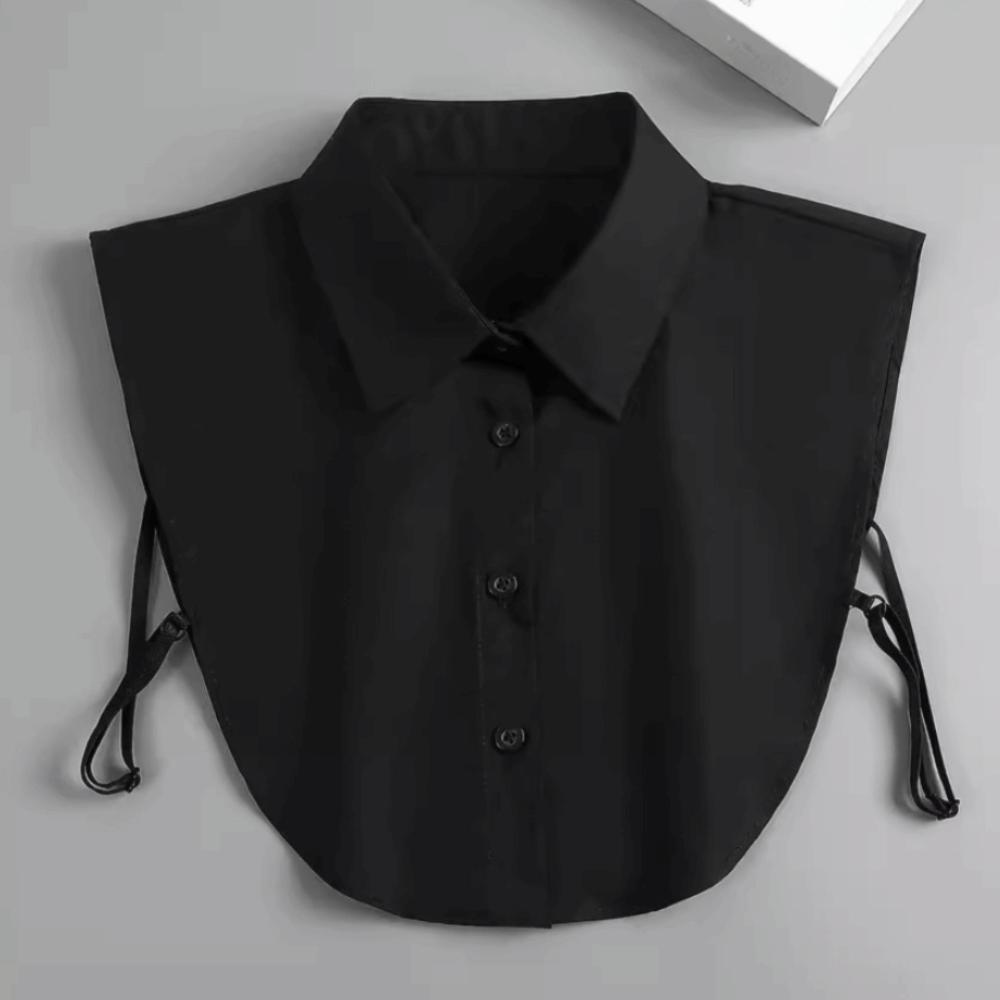 Versatile Half Shirt Style Fake Collar Adjustable Straps Detachable Collar  Women Men