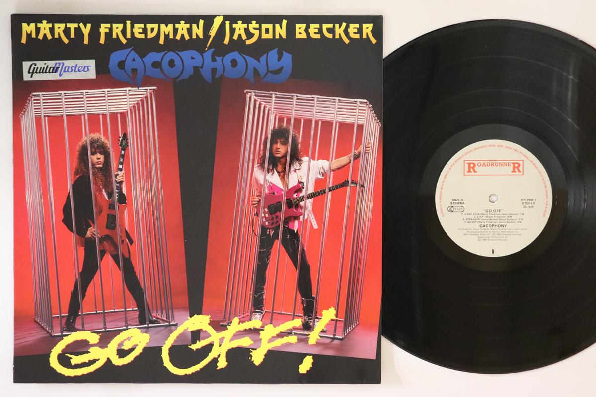 

LP Record MARTY FRIEDMAN, JASON BECKER, CACOP - Go Off! RR94991 ROADRUNNER 1988 UK Metal Used