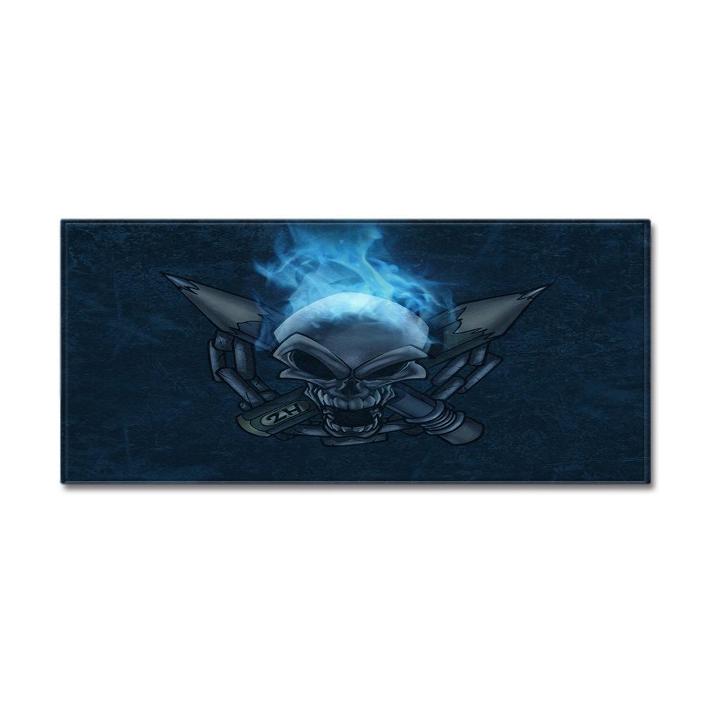 Skull Sand Wardrobe Shoe Cabinet Long Floor Mat