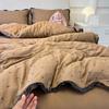 LISM Crinkled Gauze Lace Bedding Set