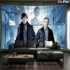 Sherlock Poster Wall Tapestry, Aesthetic Printed Fabric Blanket, Suitable for Bedroom, Living Room, and Home Decor.