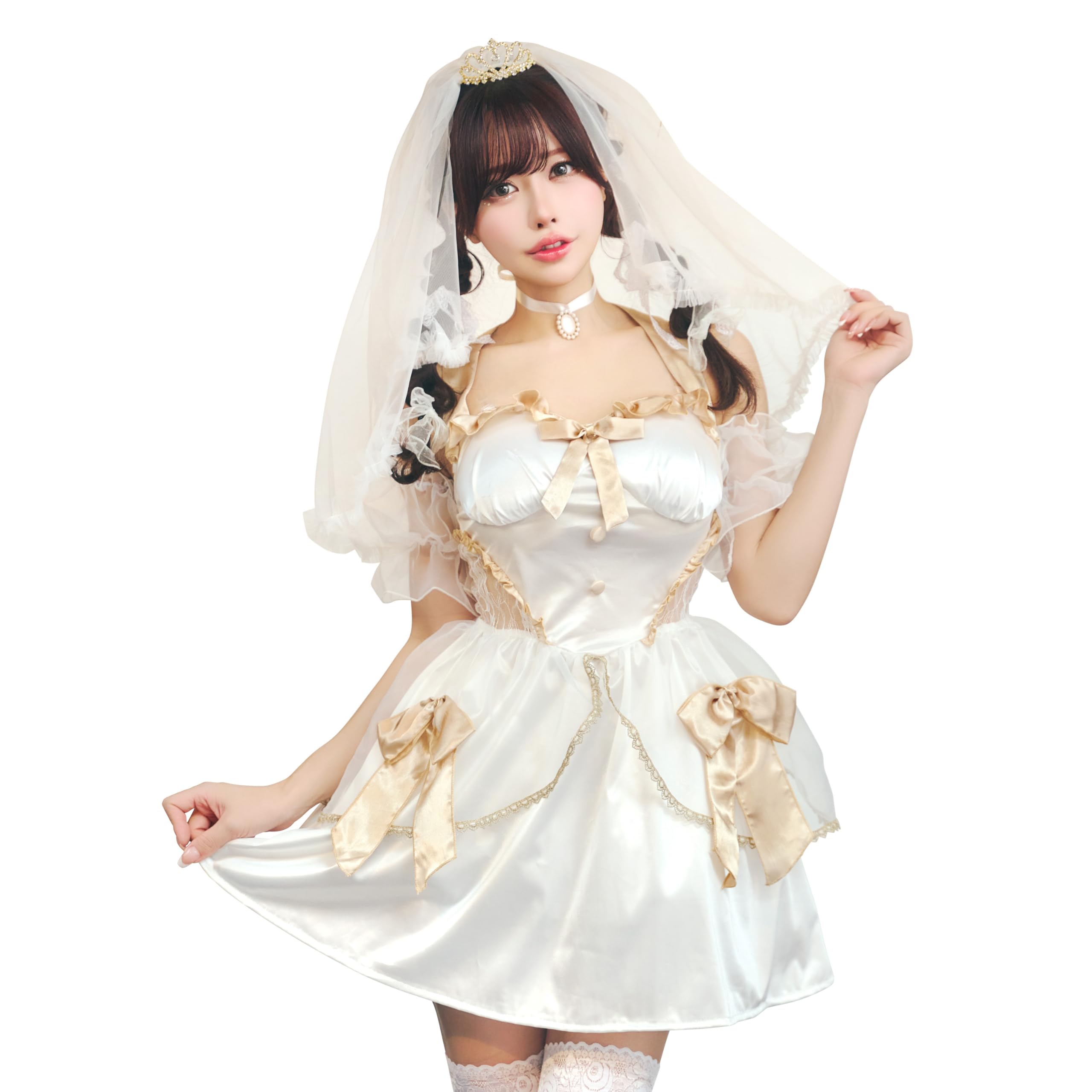 

Костюм для косплея на Хэллоуин для женщин Clearstone Antique Bride, Золотой,