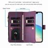 Zipper Pocket Case For Samsung Galaxy A11 A12 A13 A14 A15 A16 A20 A20E A21 A21S A22 A22S A23 A24 5G Wallet Phone Bags Flip Cover