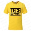 IT Tech Support Shirt Computer Nerd Tee Geek IT Help Desk T-shirts,Programmer Engineer T-Shirts,short Sleeve Tops,summer Tops