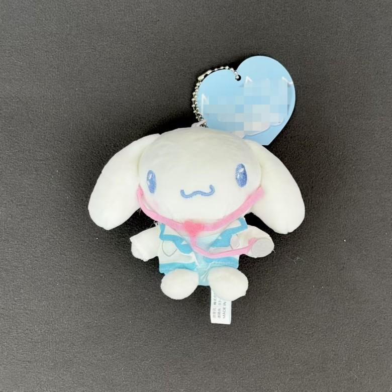 Kuromi Hello Kitty Melody Plush Pendant With Nurse Dress Design For Girls And Kids Collectible Decor