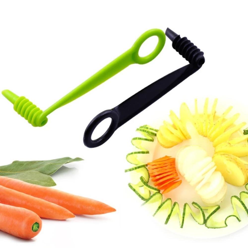 1PC Versatile Spiral Slicer for Cucumbers Carrots Potatoes - Durable Kitchen Gadget 2