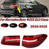 Car LED Rear Tail Light Warning Barke Lamp For Mercedes-Benz W253 GLC-Class GLC200L GLC260L GLC300L 2016-2019 Taillight Assembly