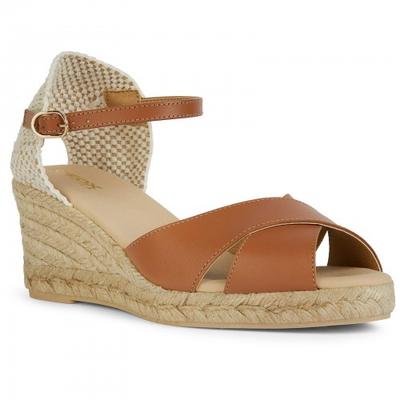 Womens/Ladies Gelsa Low Nappa Leather Espadrilles