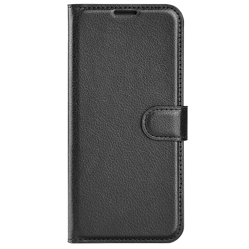 For Nothing Phone (2a) Plus/Phone (2a) Case Litchi Texture Leather Folio Stand Card Holder Phone Cover