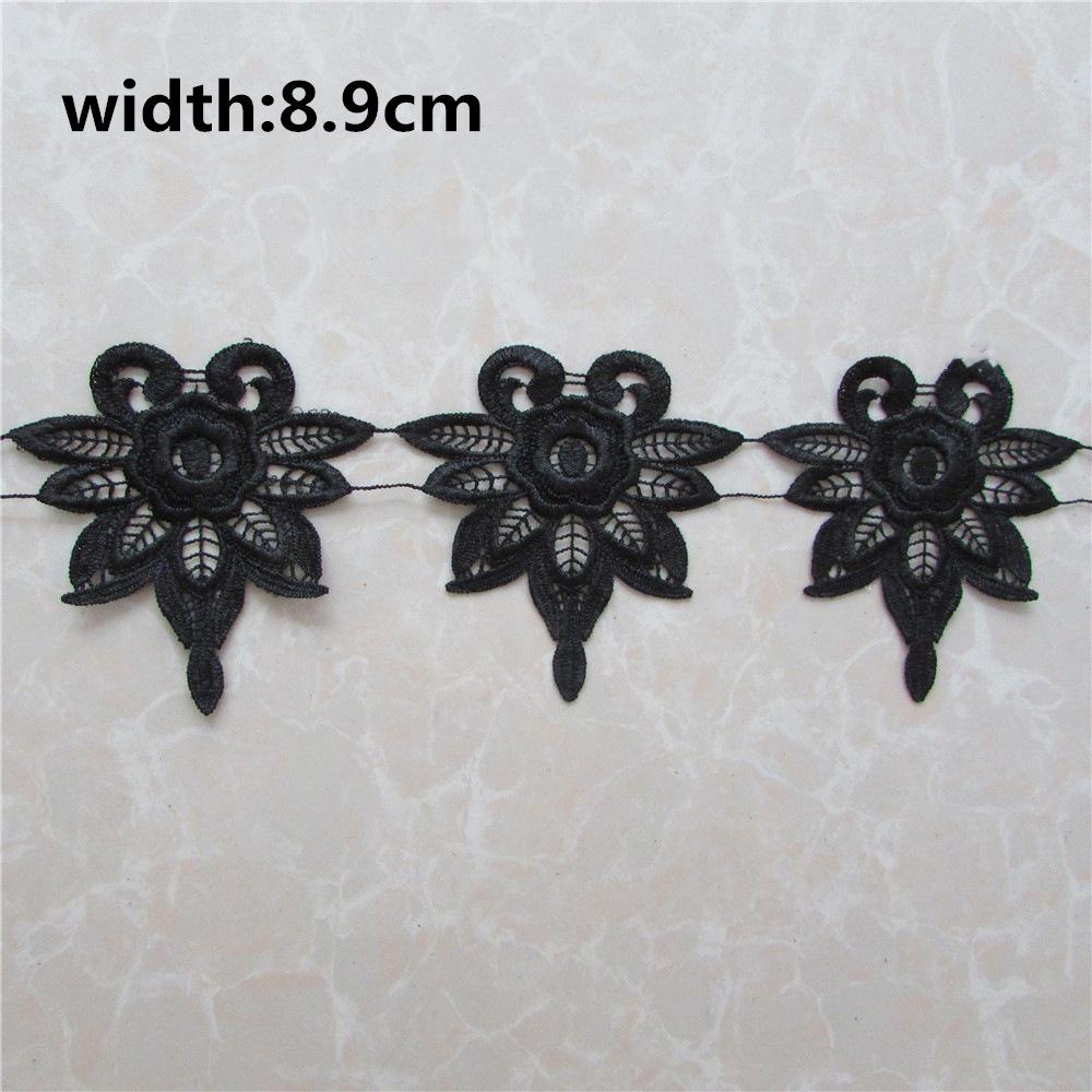 Diy Small Flower Lace Barcode Accessories Hollow Lace Clothes Decoration Fabric Water-Soluble Fringe Embroidery Accessories