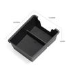 For Renault Dacia Duster 2025 2026 Car Armrest Storage Box ABS Center Console Tray Tidying Organizer Auto Interior Accessories