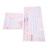 Keyboard Stickers Universal Desktop Computer Mechanical Keyboard Clear Beautiful English Keycap Button Stickers