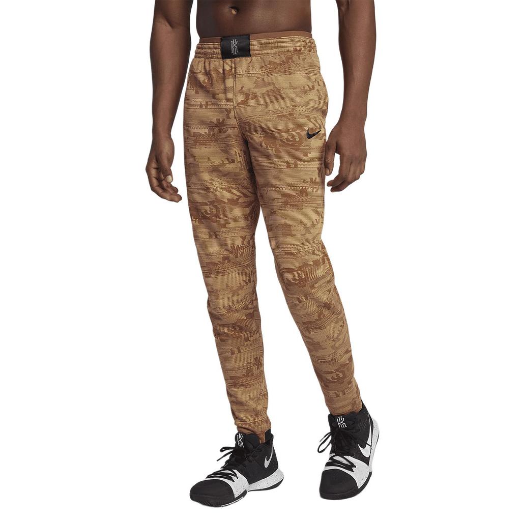 Nike Pantaloni Casual Gamba Dritta con Stampa Camouflage Dri-Fit da Uomo Giallo 890656-722