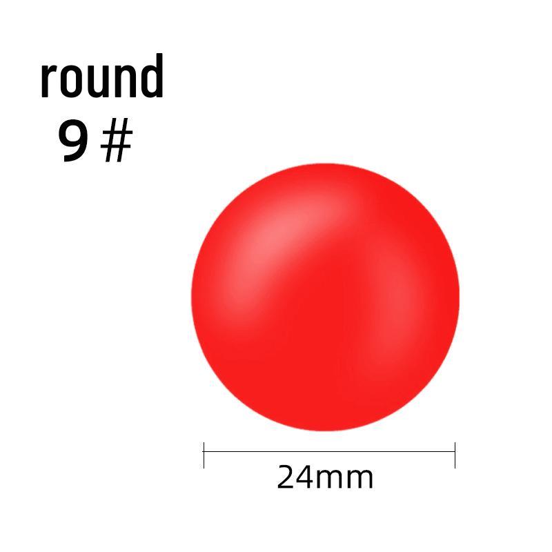 Silicone Olive-Shaped Fluorescent Fishing Float Tail Magnifier Bean