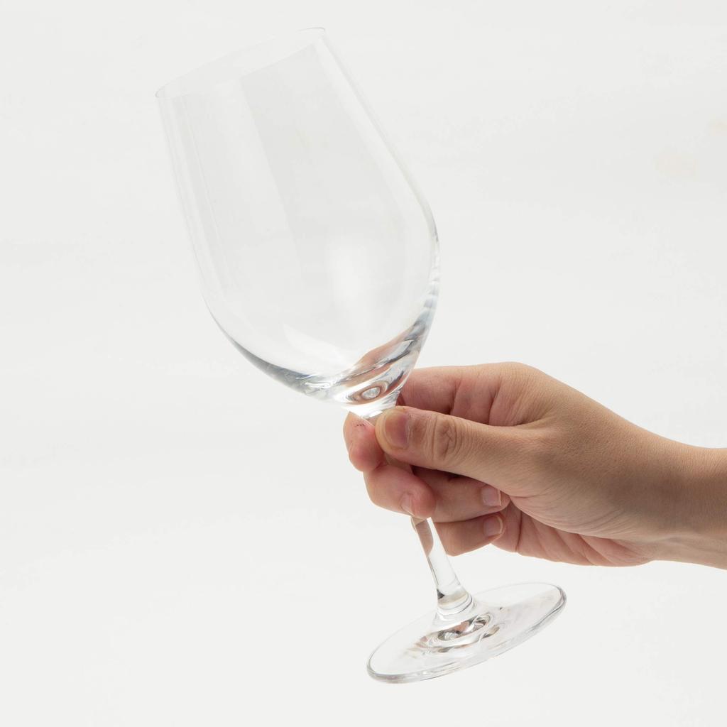 Toyo Sasaki Glass Wine Glass DIAMANT Wine 450ml Set of 6 Dishwasher Safe Unbreakable Good Design Award Glass Red Wine White Wine Thin Commercial Glass