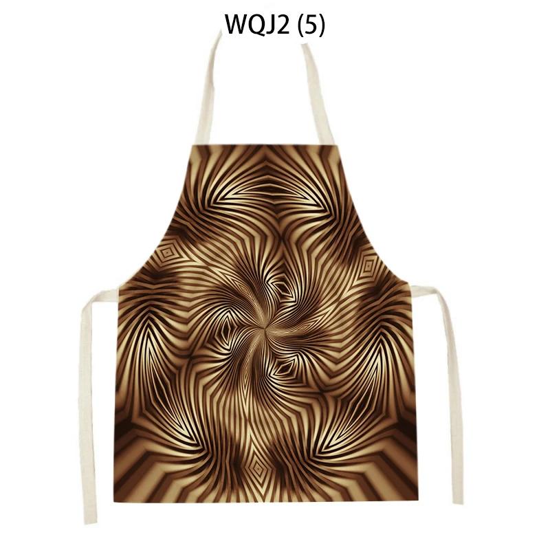 Ärmellose Küchenschürzen für Erwachsene und Kinder, ärmellose Schürzen mit abstraktem Geometriedruck, Back- und Kochzubehör, Reinigungsschürzen