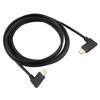 USB C to USB C Cable Right Angle USB C Fast Charging Cable 10Gbps Data Transfer Cord for Mobile Phone Laptop Tablet