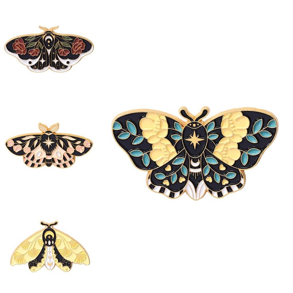 Exquisite Butterfly Brooch With Elegant Rose Flower And Insect Design For Fashionable Accessories