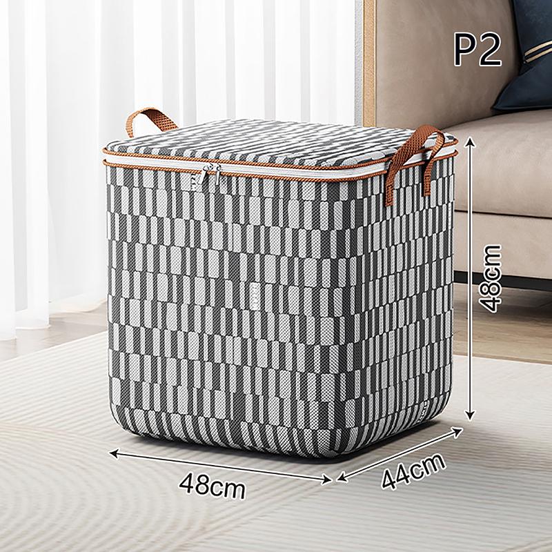 

Сумка-органайзер для хранения одеял с ручкой, влагонепроницаемая сумка для хранения вещей и одеял с крышками, вместительная коробка-органайзер