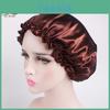 Ideal Gift Satin Sleep Night Cap For Curly Hair Beauty Salon Head Cover Bonnet