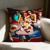 M-morat Band Pillow Case Pillowcase, Double-sided Printed, Sofa Cushion, Bedroom Headboard Pillow